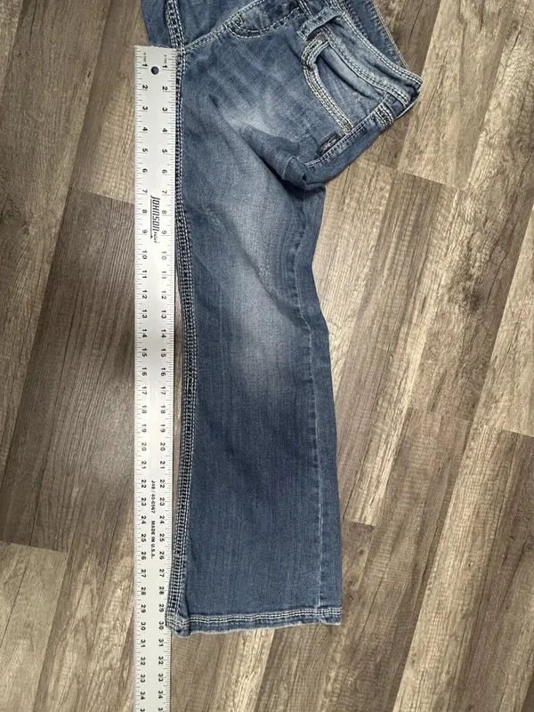 Silver jeans Lola low rise bootcut flare denim jeans pants Y2K (actual 31x30) - Image 7