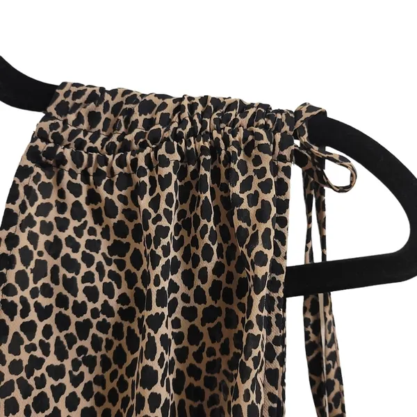 Banana Republic Women's Midi Dress animal print size 0 - Image 7