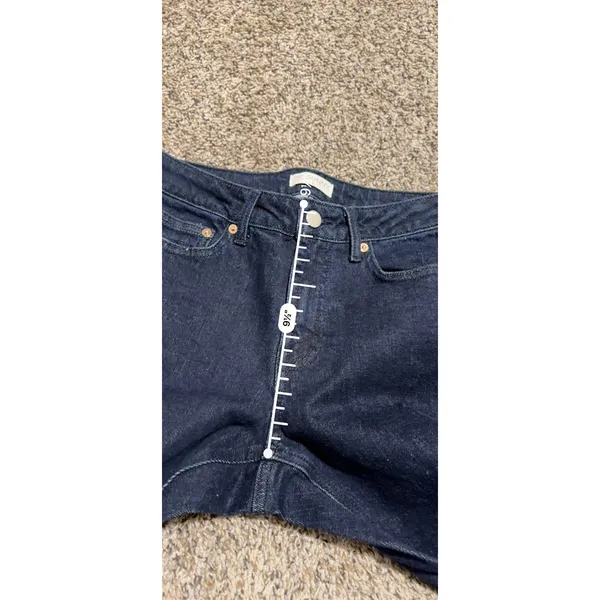 78&Sunny Skyline Bootcut Jeans Low Tide Dark Wash Distressed Size 6 NWT - Image 7