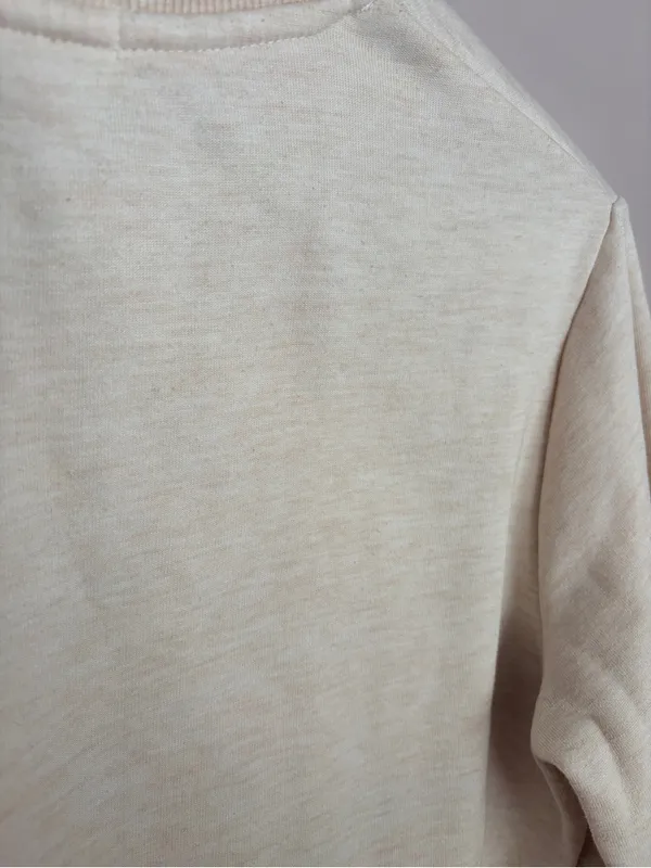 Marine Layer Anytime Crewneck Sweatshirt Heather Oatmeal - Image 5