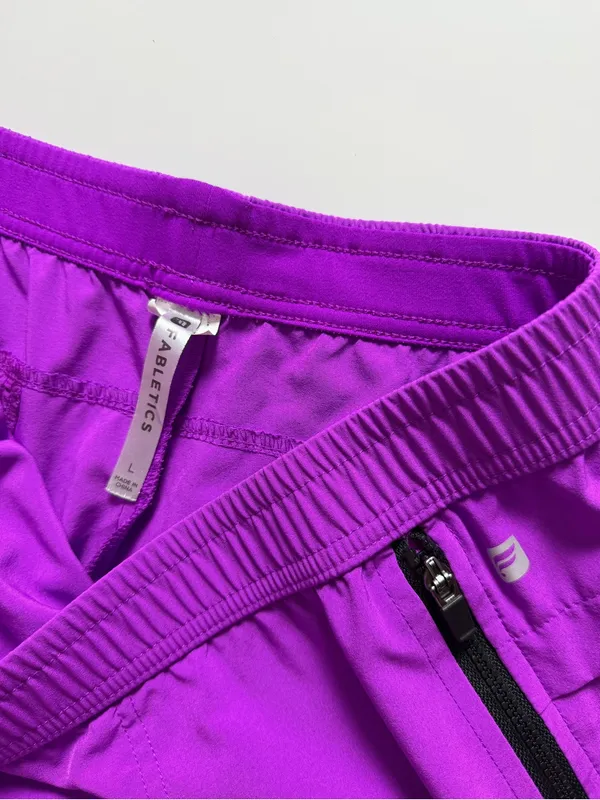 Fabletics Eloise Short, Purple, Size L - Image 5