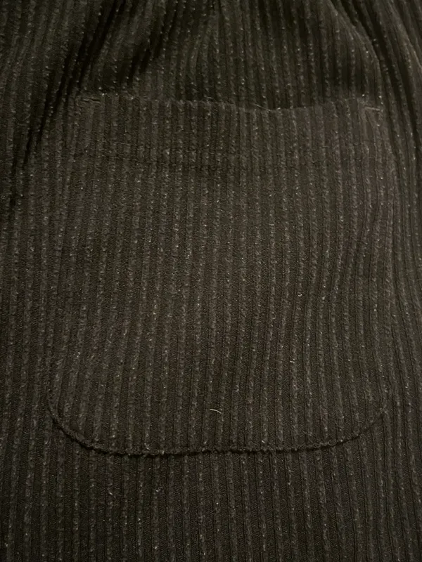 Alo ~ Ribbed Shorts Black - Image 5