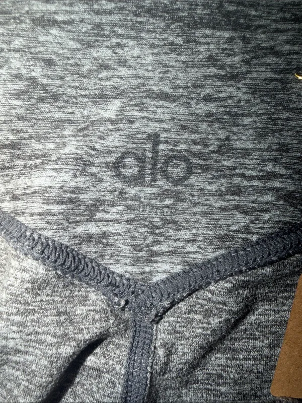 Alo Yoga Gray Heather High-Waist Leggings - Image 2