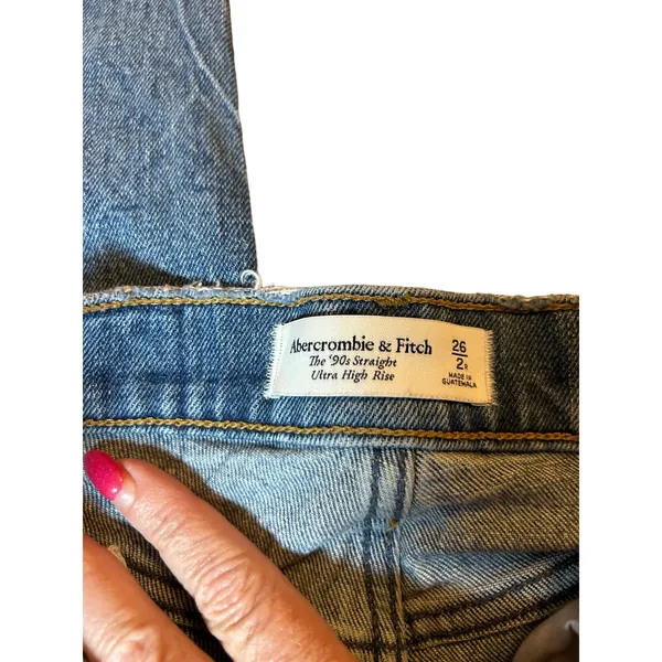 Abercrombie and Fitch Jeans for the 90s - Size 26 2R - Image 16