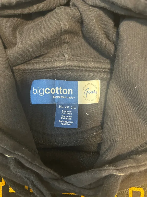 Big Cotton Mizzou Black Hoodie - Image 3