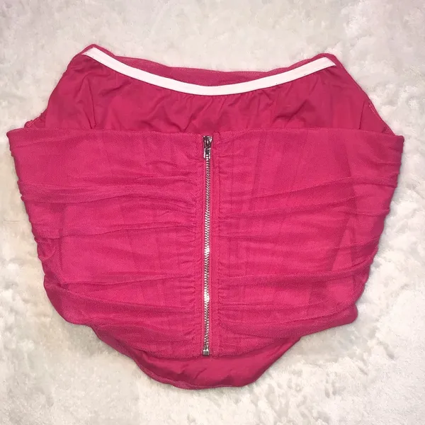 | PARTHEA Zip Back Mesh Tube Top - Image 5
