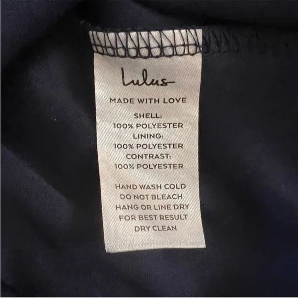 Lulu’s Date With a Daydream Pleated Lace Tiered Maxi Dress‎ medium Navy blue M - Image 9