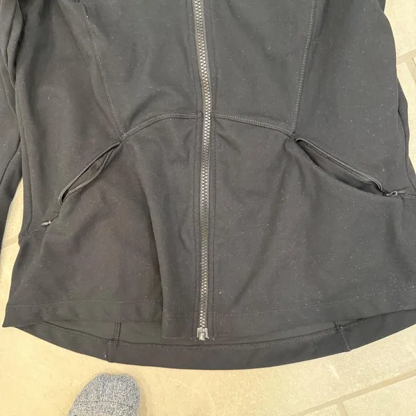 Black Spyder Worldwide Zip Up - Size L - Image 4