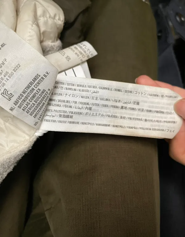 Abercrombie Sherpa Parka Coat - Image 8