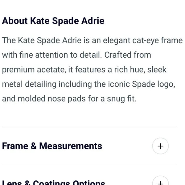 Kate Spade Adrie Black and Mint Eyeglasses with Pink Case - Image 9