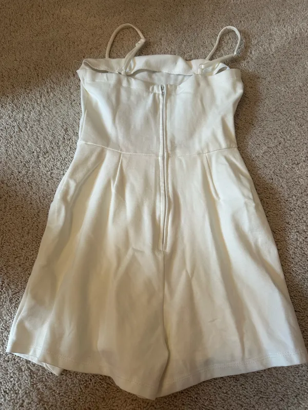 White Altar'd State Romper - Image 2