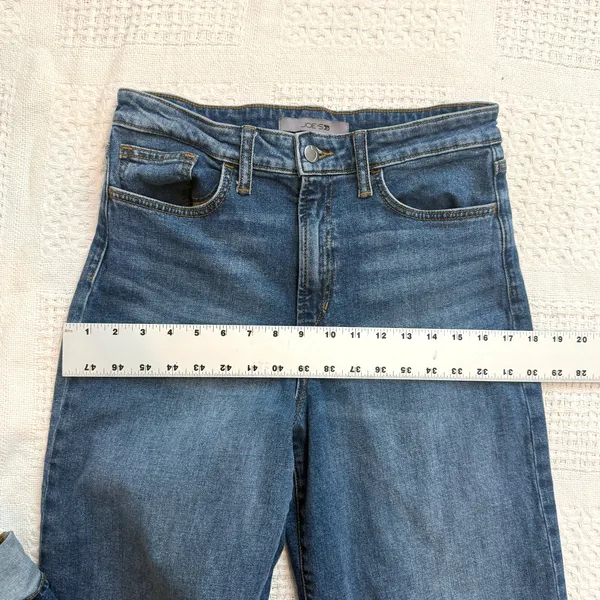 Joe's Jeans 29 Panama wide leg cuffed ankle stretch jeans J2 3522 - Image 7