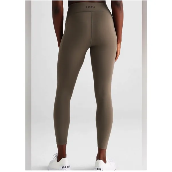 Nobull No Bull High Rise Tight Leggings Pants Side Pockets Ankle Crop Womens L - Image 6