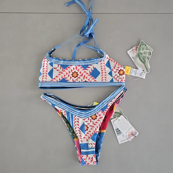 NWT! Agua Bendita Avy Bikini Set From Tout Collection Size S - Image 5