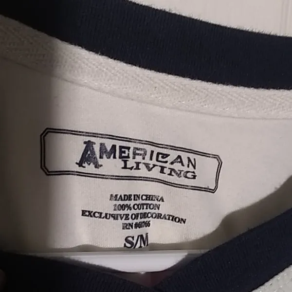 FINAL MARKDOWN Ladies' American Living Oversized LS T-Shirt small - Image 4