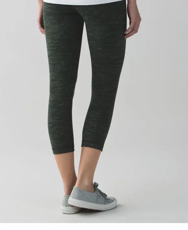 Lululemon Leggings Wunder High-Rise Crop - Image 3