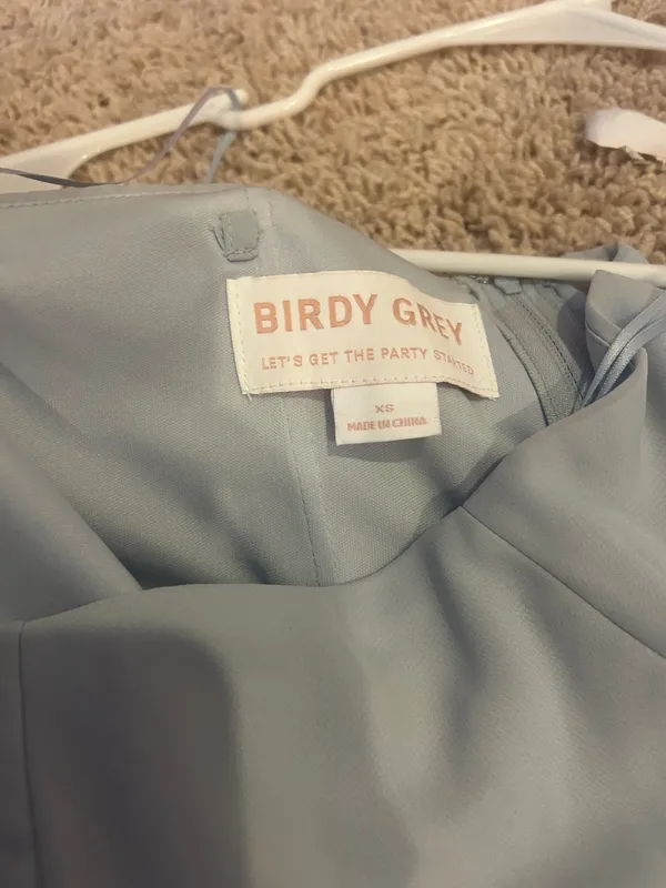 Birdy Grey Dress Maxi Blue Prom/Bridesmade - Image 4