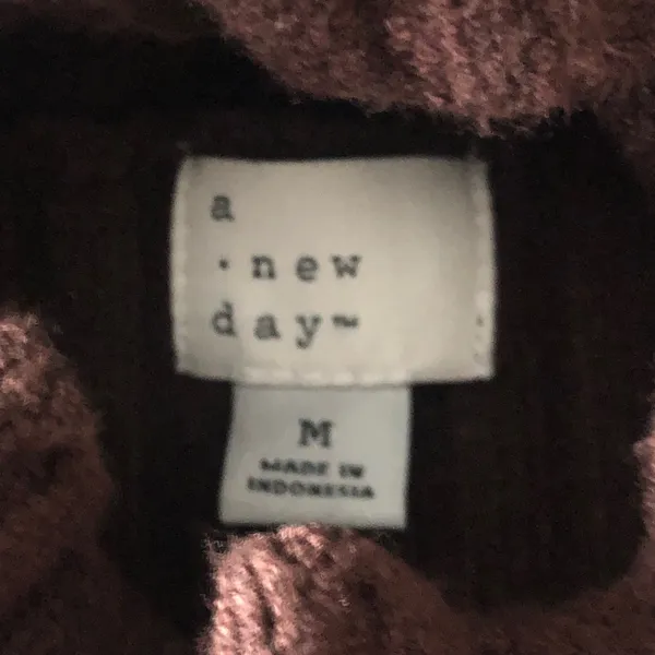 Women's Mini Sweater Dress - A New Day. Medium - Image 3