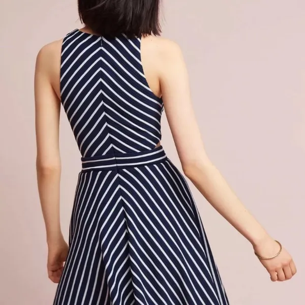 Anthropologie Hutch Kinsley Blue Dress XL New NWT HTF GORGEOUS Sleeveless - Image 2