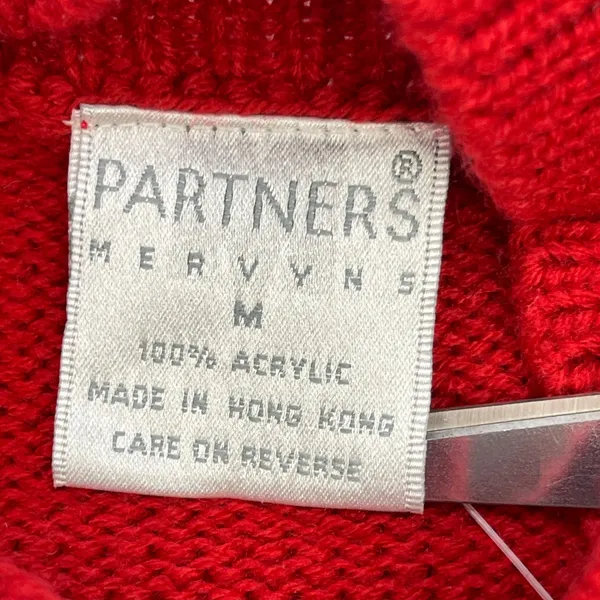 Vintage Partners Mervyns Womens Sweater Size M‎ Textured Preppy Retro 90s Indie - Image 8