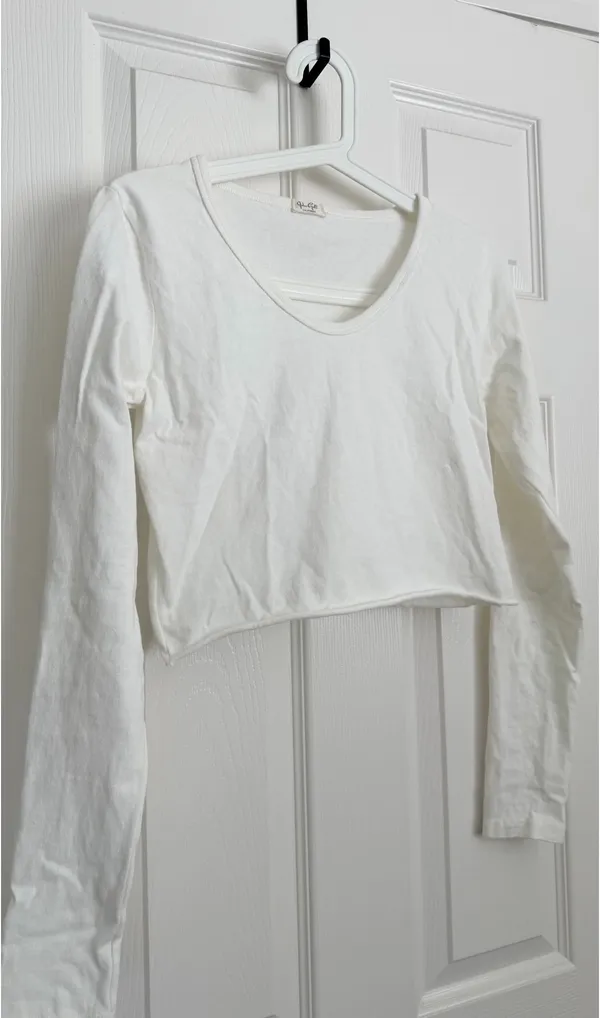 John Galt Brandy Melville white tee - Image 4