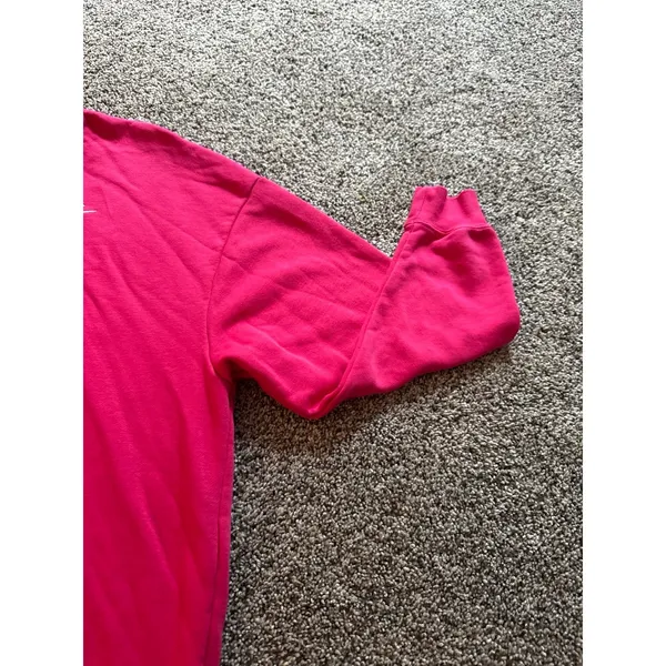Nike Women's Pink Crewneck Sweatshirt Pullover Size Small - Image 3