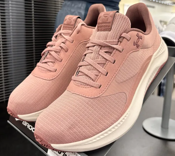 Under Armour Aurora 3 Womens Training Shoes Pink White Sneaker 3025060-600 Size 9 - Image 2