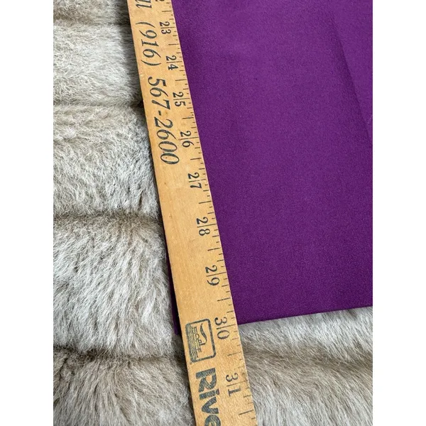 Nobody's Child Purple Womens Trousers Pants Sz 4 Wide Leg High Rise - Image 13