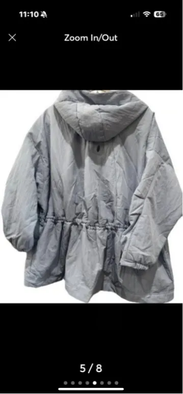 Free People Movement Billie Boxy Insulated Lightweight Hooded Jacket. Size M/L - Image 5