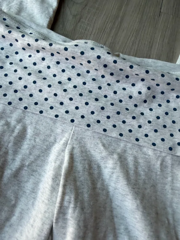 No Boundaries Rare polka dot fold over pants - Image 3