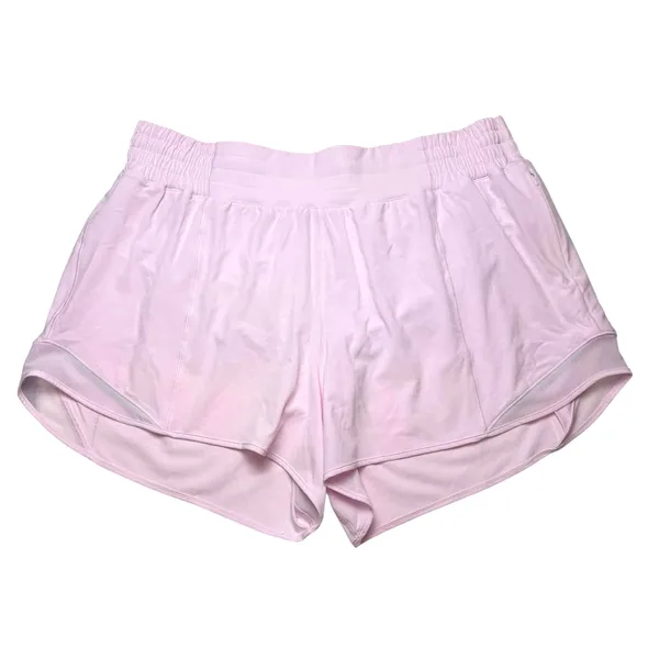 Lululemon Hotty Hot High-Rise Lined Short 4" Pink Organza - Image 2