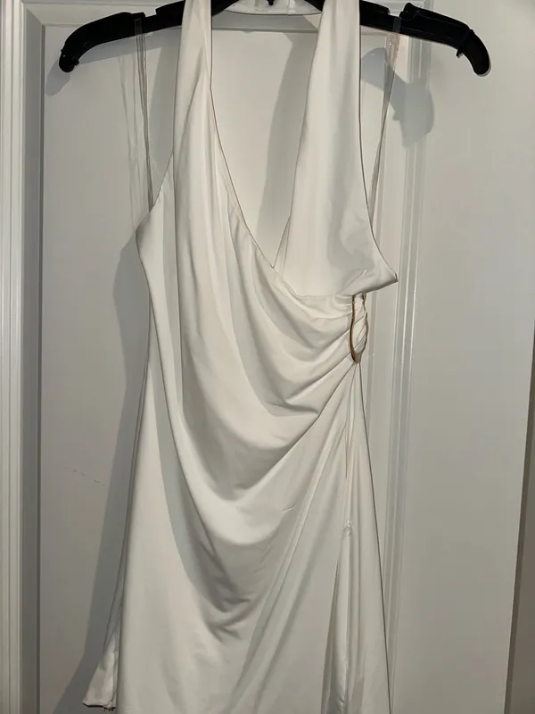 Showpo Mini Dress White - Image 2