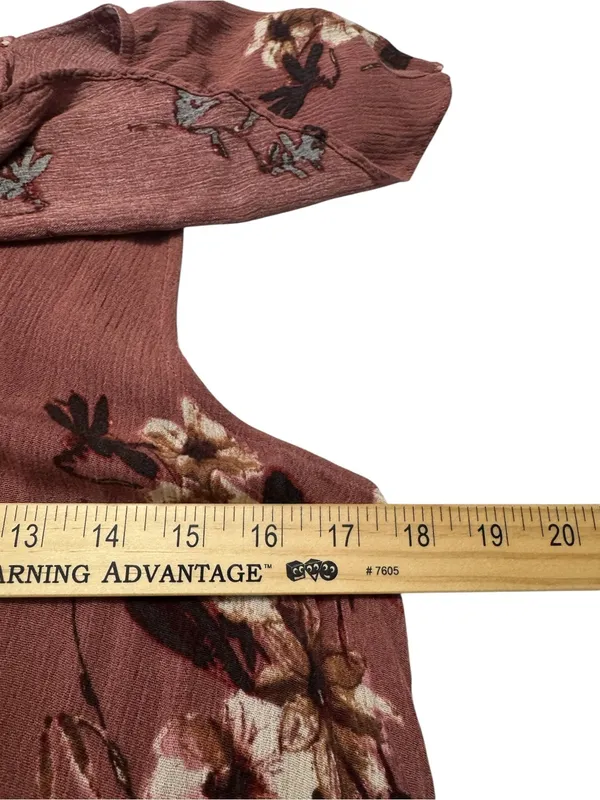 Blu Pepper Mauve Floral Blouse - Image 7