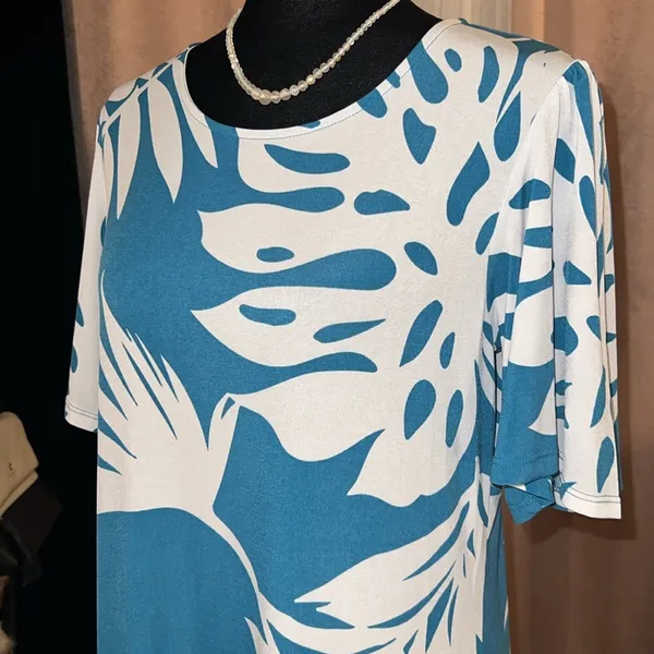 Alexandra + Oak Size M Short Sleeve Shift Dress - Image 4