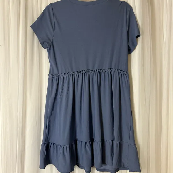 As U Wish Blue Mini Dress - Image 2