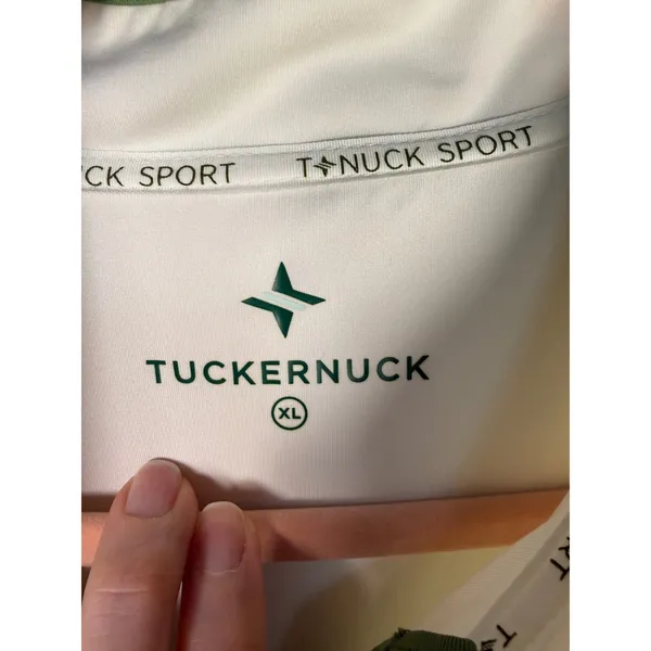 Tuckernuck Sport‎ Tennis Dress XL White Zip Athletic Preppy Golfcore Pickleball - Image 5