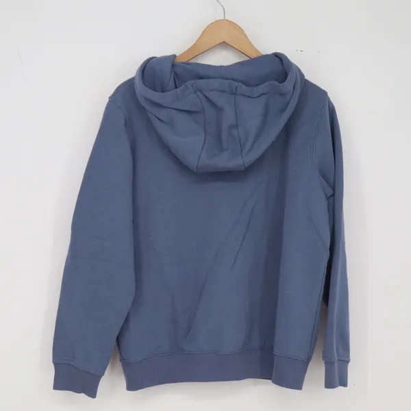 Primark Hoodie Womens L Cares Full Zip Blue Fleece Long Sleeve Excellent - Image 5