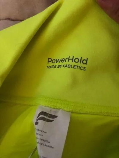 Neon Yellow Mila High Waisted Pocket Shorts - Image 6