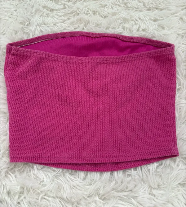 PacSun Tube Top Pink - Image 3