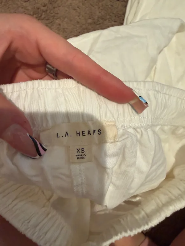 Pacing LA Hearts linen pants - Image 2