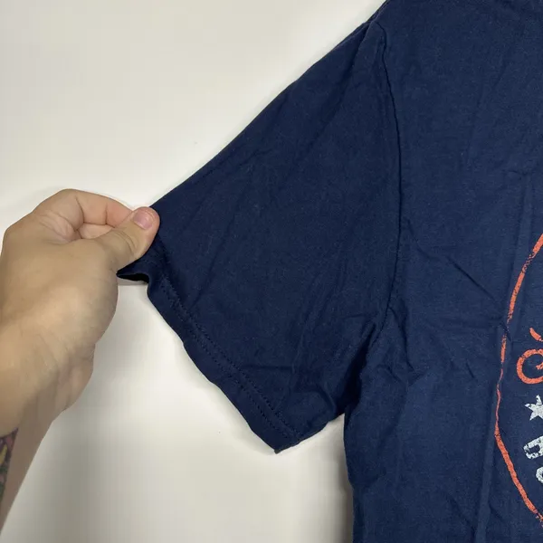 Disney Parks Mickey Mouse Born With Character Since 1928 Navy T-Shirt Mens M - Image 2