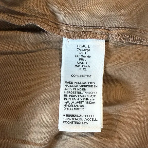 The Drop Womens‎ Britt Tiered Dress, Brown, NWT - Image 8
