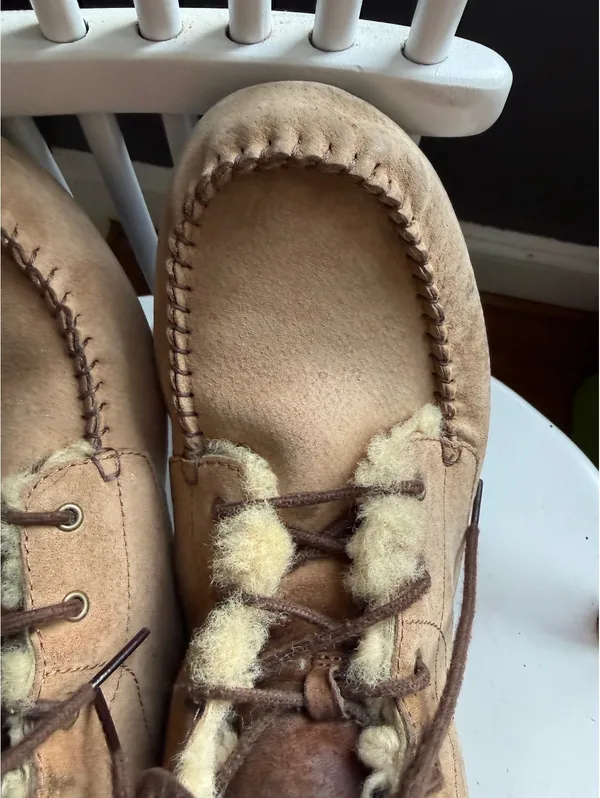 UGG Women's Lace-Up Shearling Lined Boots in Chestnut - Image 2