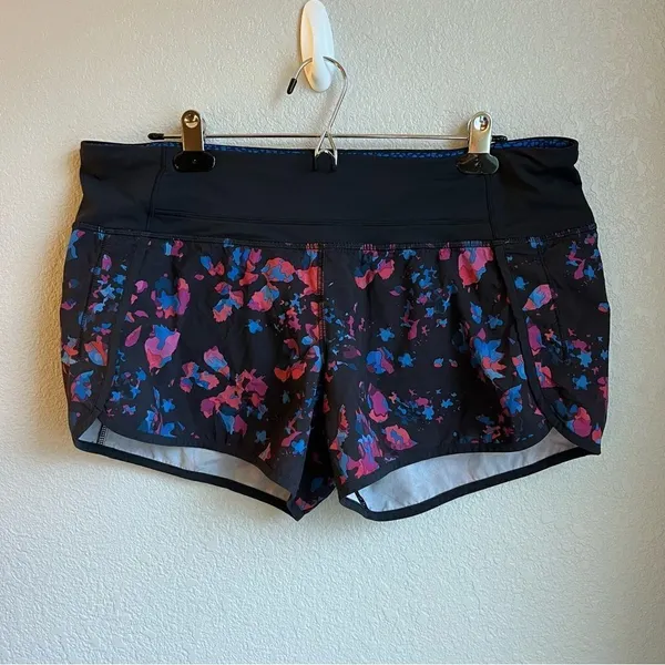 Lululemon Run Times Short (4") Dandy Digie Multi / Black - Image 5