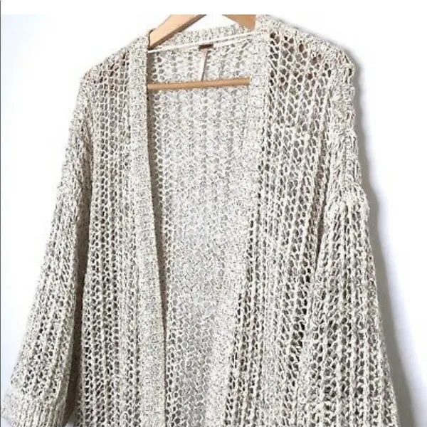 ✨2xHP✨Free People Open Knit Open Oversized Cardigan✨ - Image 7