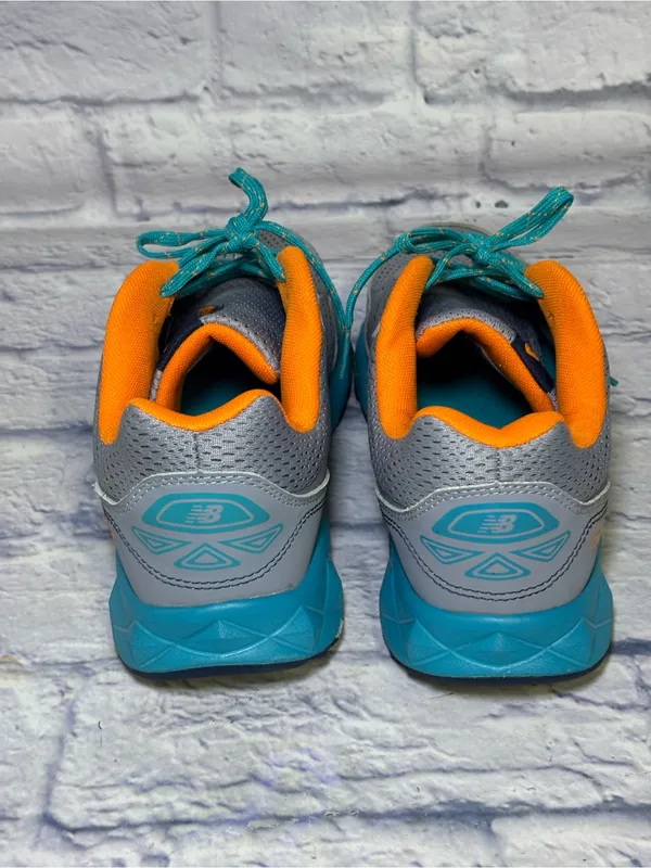 New Balance 512 Running Shoes Womens Size 8.5 Sneakers Teal Blue Orange - Image 10