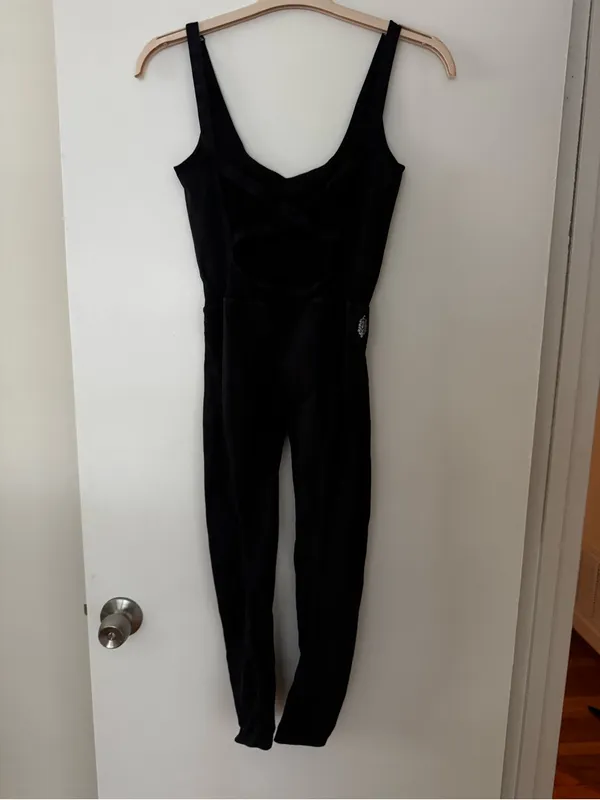 Free People Movement Good Karma Onesie Washed Black - Image 10