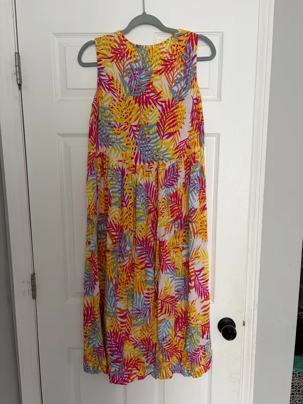 Essentials Vintage Summer Dress size M Multiple Size M - Image 4