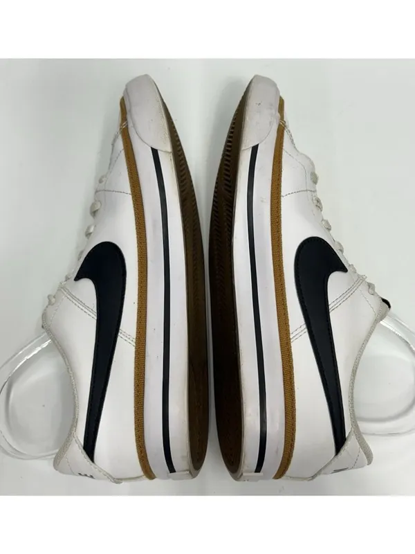 Nike Court Legacy GS Shoes 6.5Y /womens 8 White Desert Ochre Sneakers DA5380-102 - Image 3