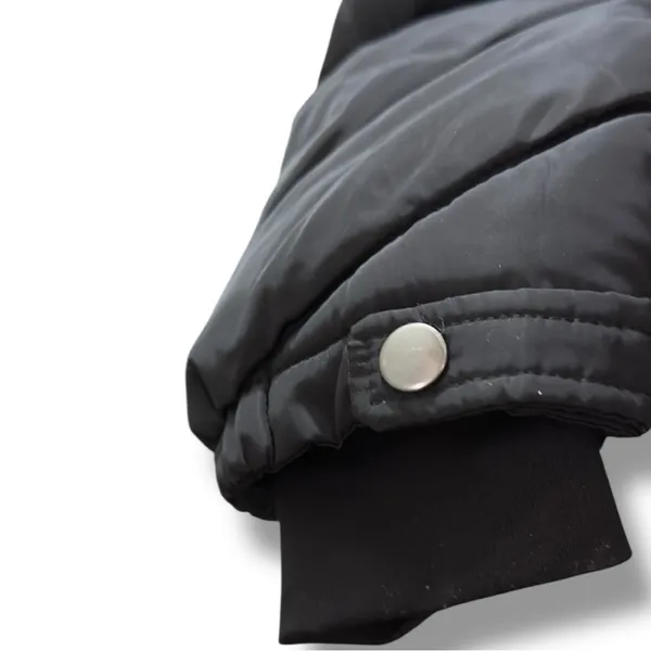 Reebok | NWOT Women's Black Pink Trim Thick Winter Puffer Jacket Coat (size XL) - Image 7